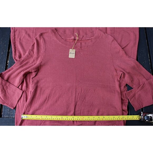 New - CP Shades Sara French Terry Midi or Maxi T-Shirt Dress in Mulberry, Sml - Picture 12 of 12